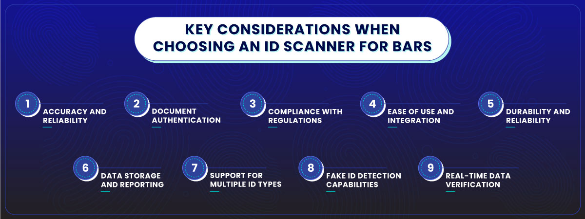 Key Features to Look for in ID Scanners for Bars