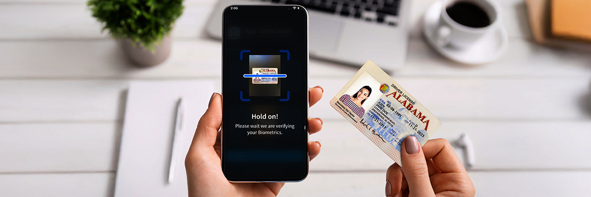 Step-by-step selfie identity verification process