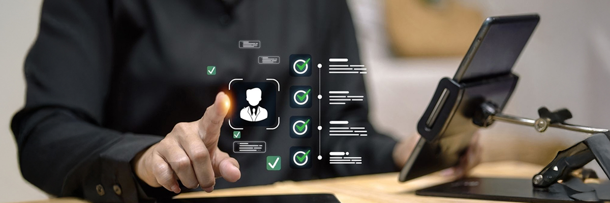 Workflow of automated identity verification process