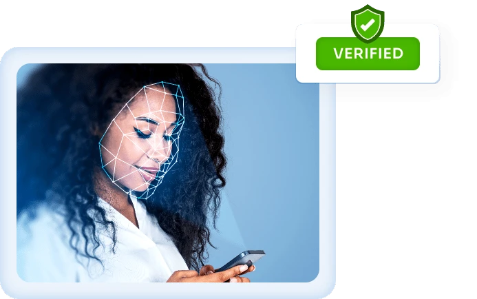 AI facial recognition in FTx Identity platform