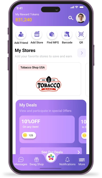 Open the Loyal-n-Save app & click on the appropriate retailer.