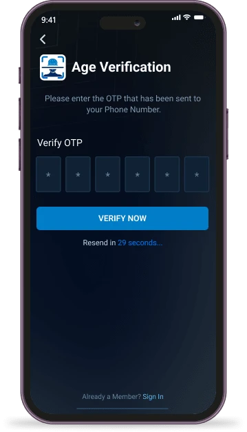 Customers will receive a one-time verification code via email or text.