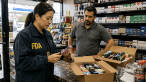 Operation Red Mist Highlights Risks of Unauthorized Vape Products on Shelves